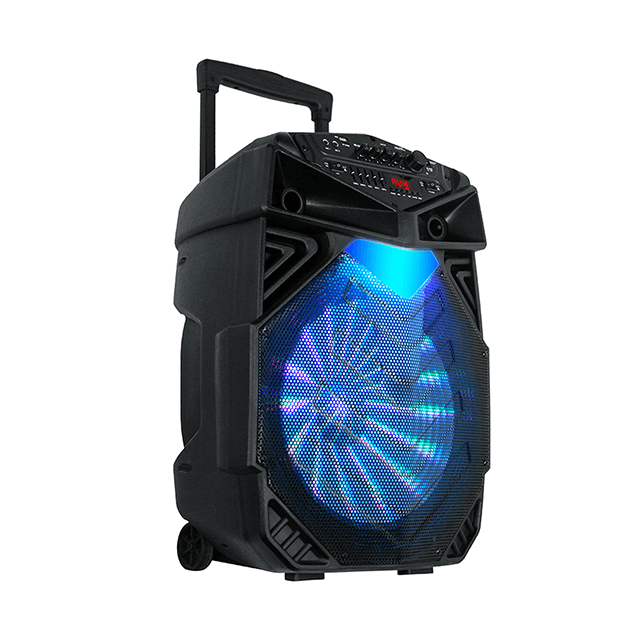 18 Inch Big Power Bluetooth Rechargeable Speaker With RGB Flashing Lights 