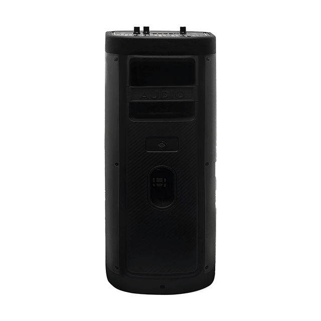 Dual 6 Inch Bluetooth Rechargeable Speaker With RGB Liquid Motion Light