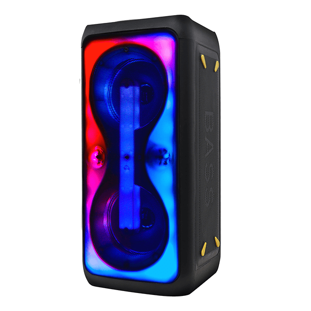 6 Inch Hot Sales Bluetooth Rechargeable Speaker With Colorful Full Panel Light