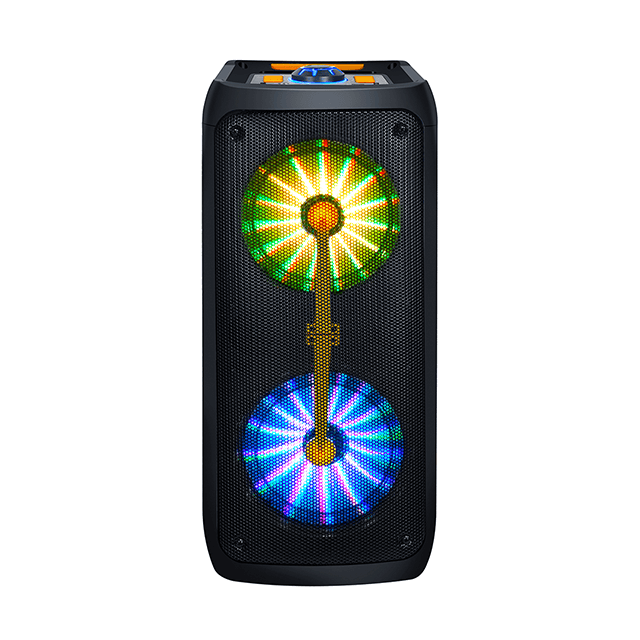 6 Inch Hot Sales Bluetooth Rechargeable Speaker With RGB Flashing Light