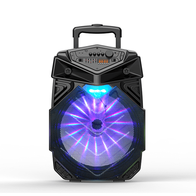 18 Inch Big Power Bluetooth Rechargeable Speaker With RGB Flashing Lights 