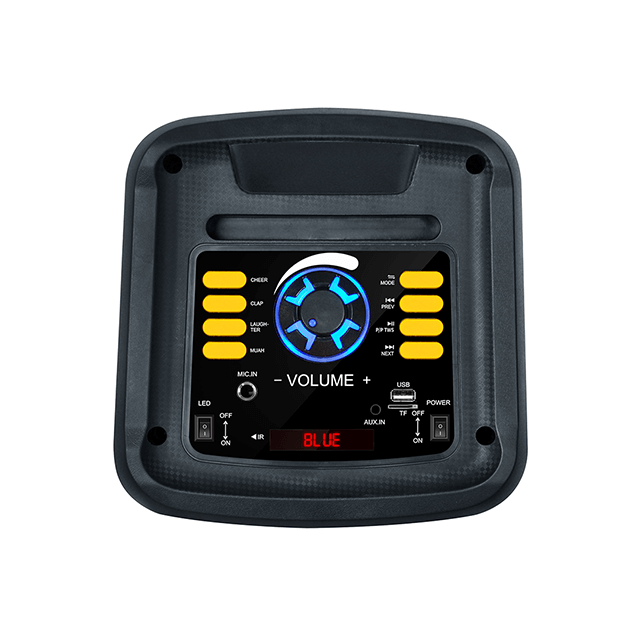 6 Inch Hot Sales Bluetooth Rechargeable Speaker With RGB Flashing Light