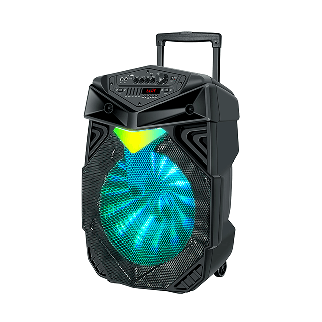 18 Inch Big Power Bluetooth Rechargeable Speaker With RGB Flashing Lights 
