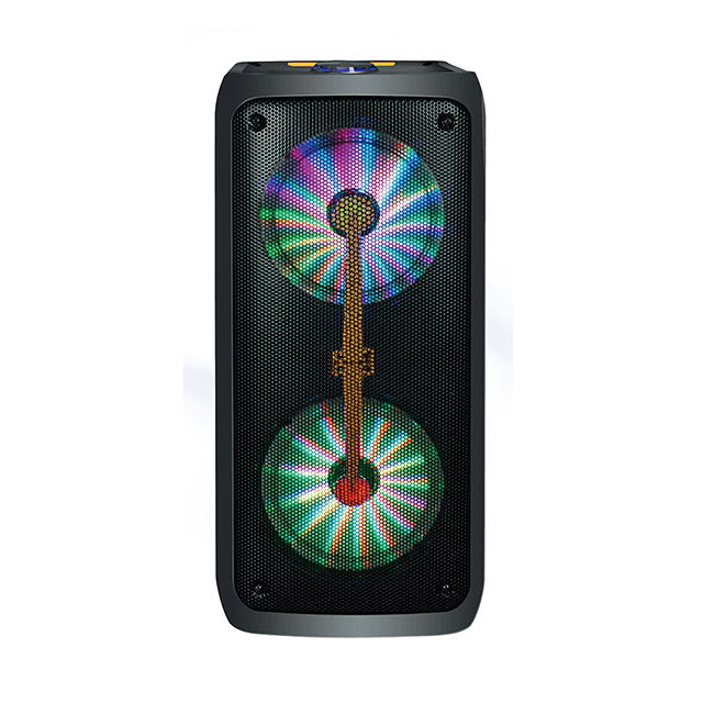6 Inch Hot Sales Bluetooth Rechargeable Speaker With RGB Flashing Light